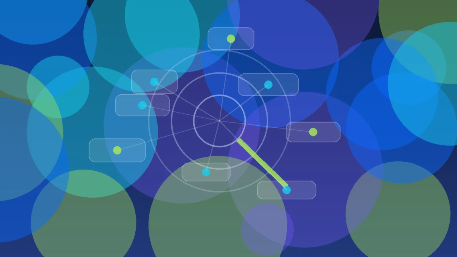 Abstract Neural Nexus TeacHER illustration for What is AI search?