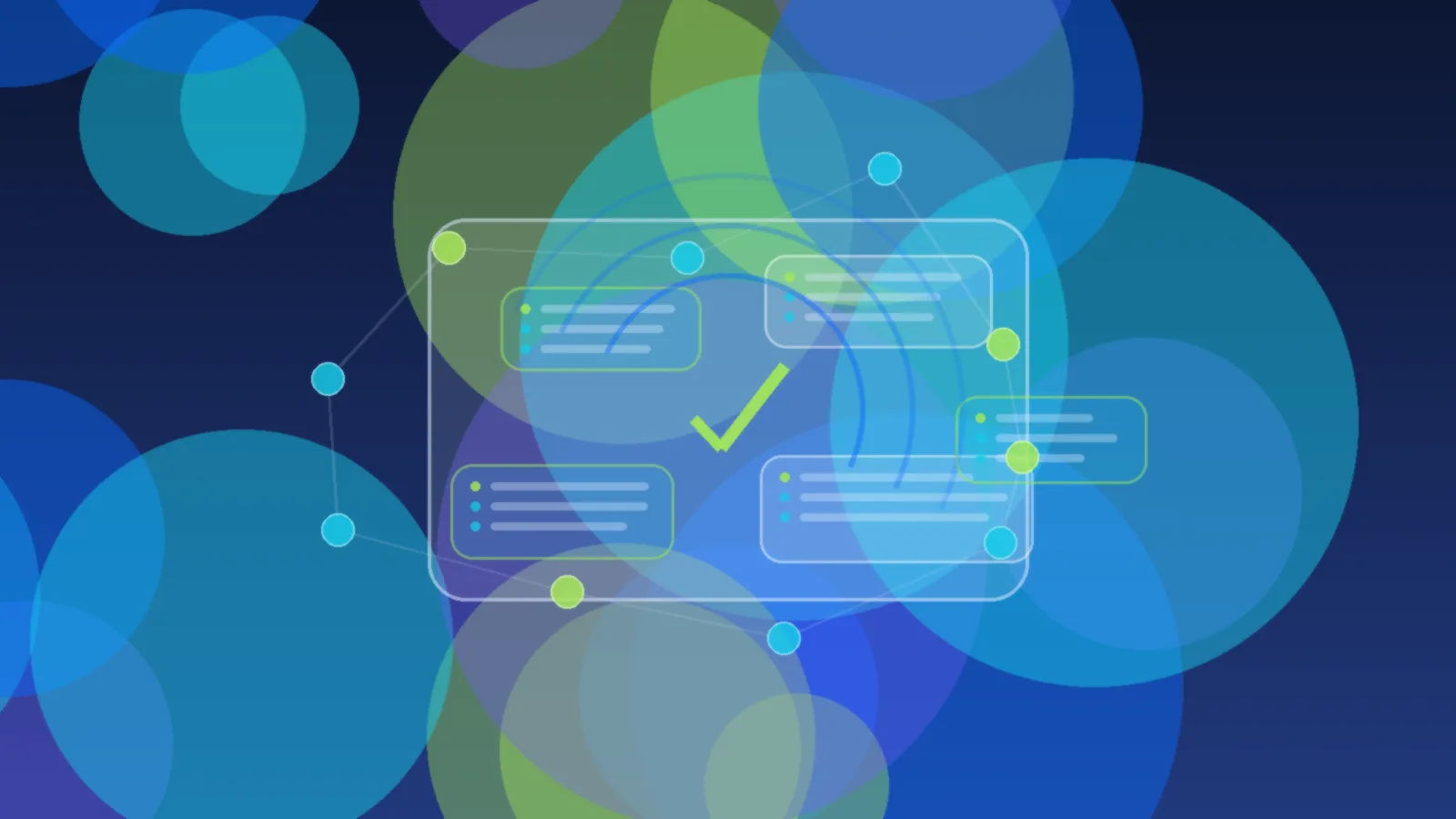 Abstract Neural Nexus TeacHER illustration for What can AI help you do every day?