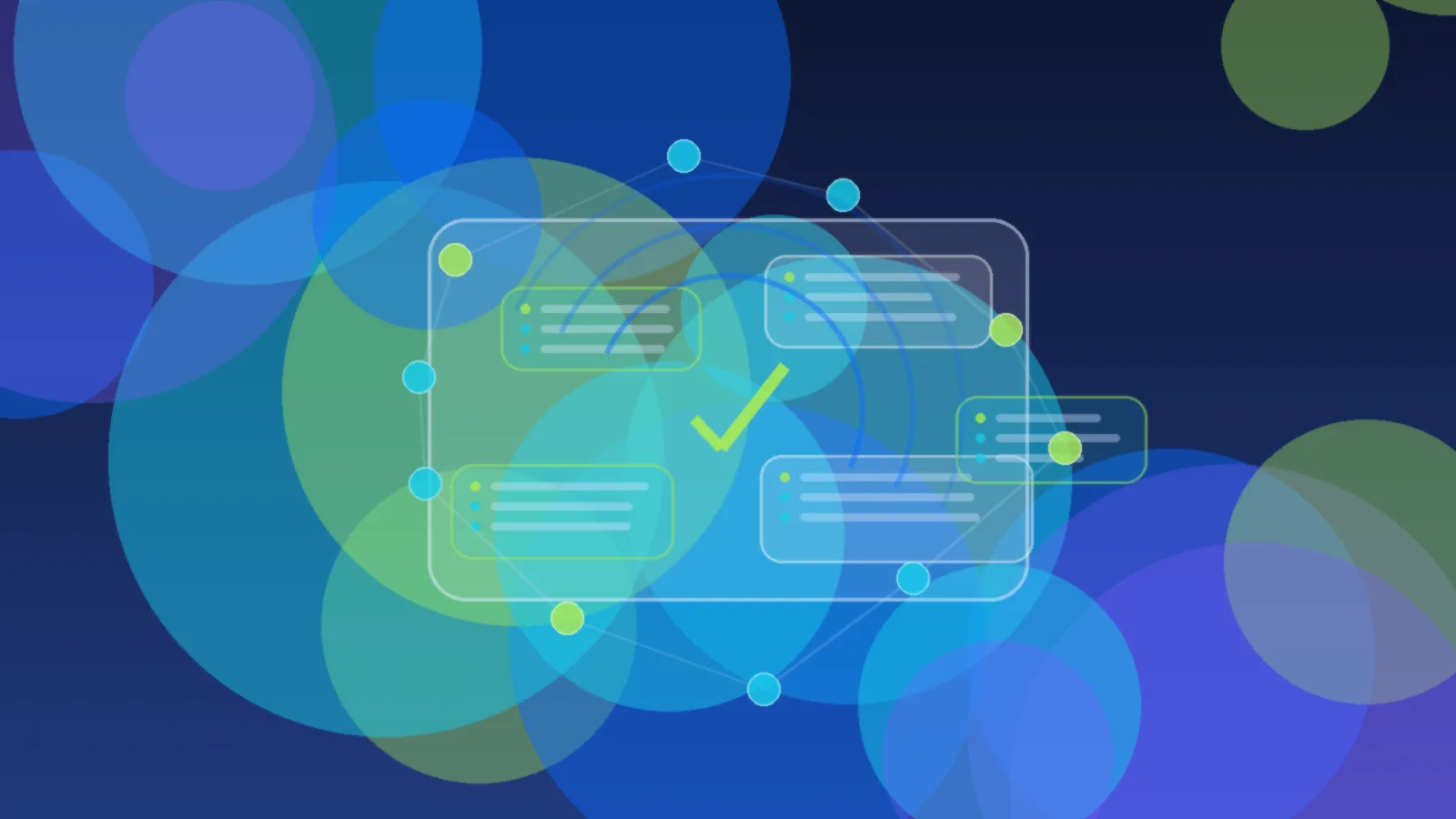 Abstract Neural Nexus TeacHER illustration for How to brainstorm with AI