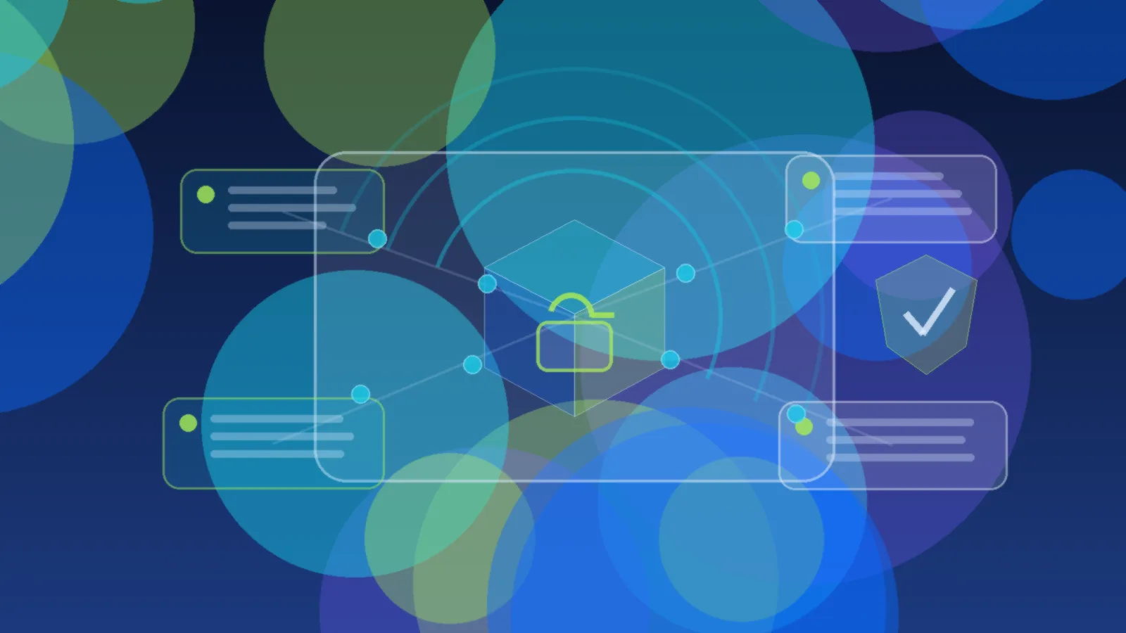 Abstract Neural Nexus TeacHER illustration for What are AI model licenses?