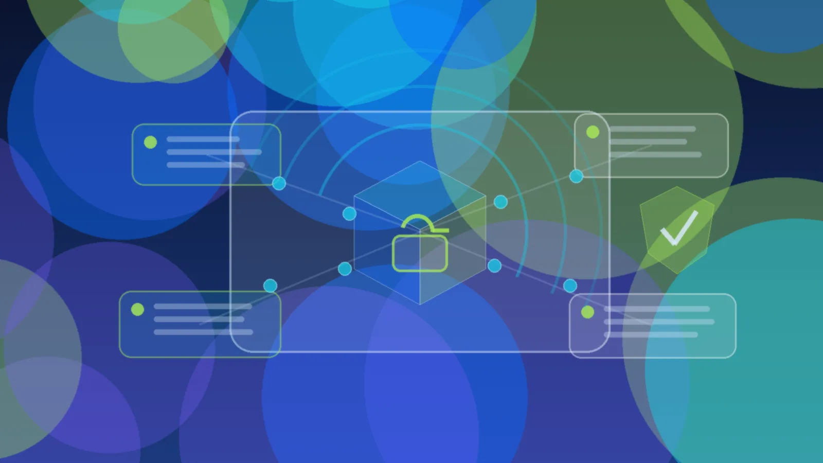 Abstract Neural Nexus TeacHER illustration for How to judge an AI GitHub project